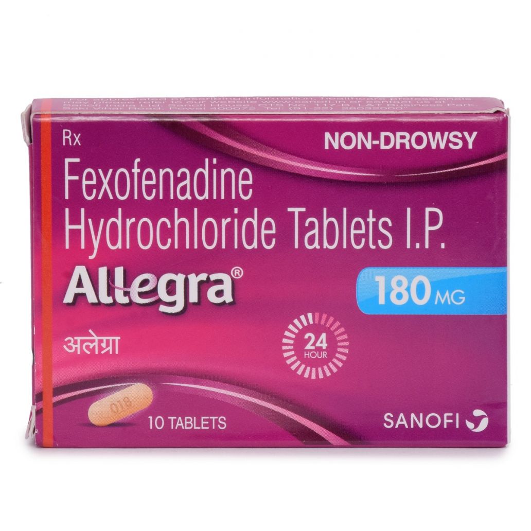 Buy Allegra 180 Mg Tablet - View Uses, Dosage, Side Effects