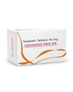 Tadarise Pro 40 mg with Tadalafil