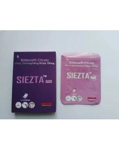 Siezta 100 Mg Sildenafil Oral Strips