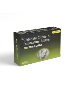 DA' Zeagra 50+30 mg with Sildenafil Citrate & Dapoxetine Tablets